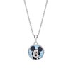 Zilveren Disney Mickey Mouse ketting (1064869)