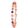 Montini byoux armband roze stenen (rose) (1017355)