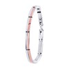 Stalen armband staal/rose (1057973)