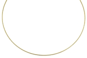 Geelgouden ketting venetiaanse schakel 45 cm (23305300)