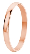 Stalen roseplated armband bangle (1016632)
