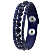 Byoux armband donker blauw (1048547)