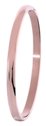 Stalen armband bangle roseplated 5mm (1057555)